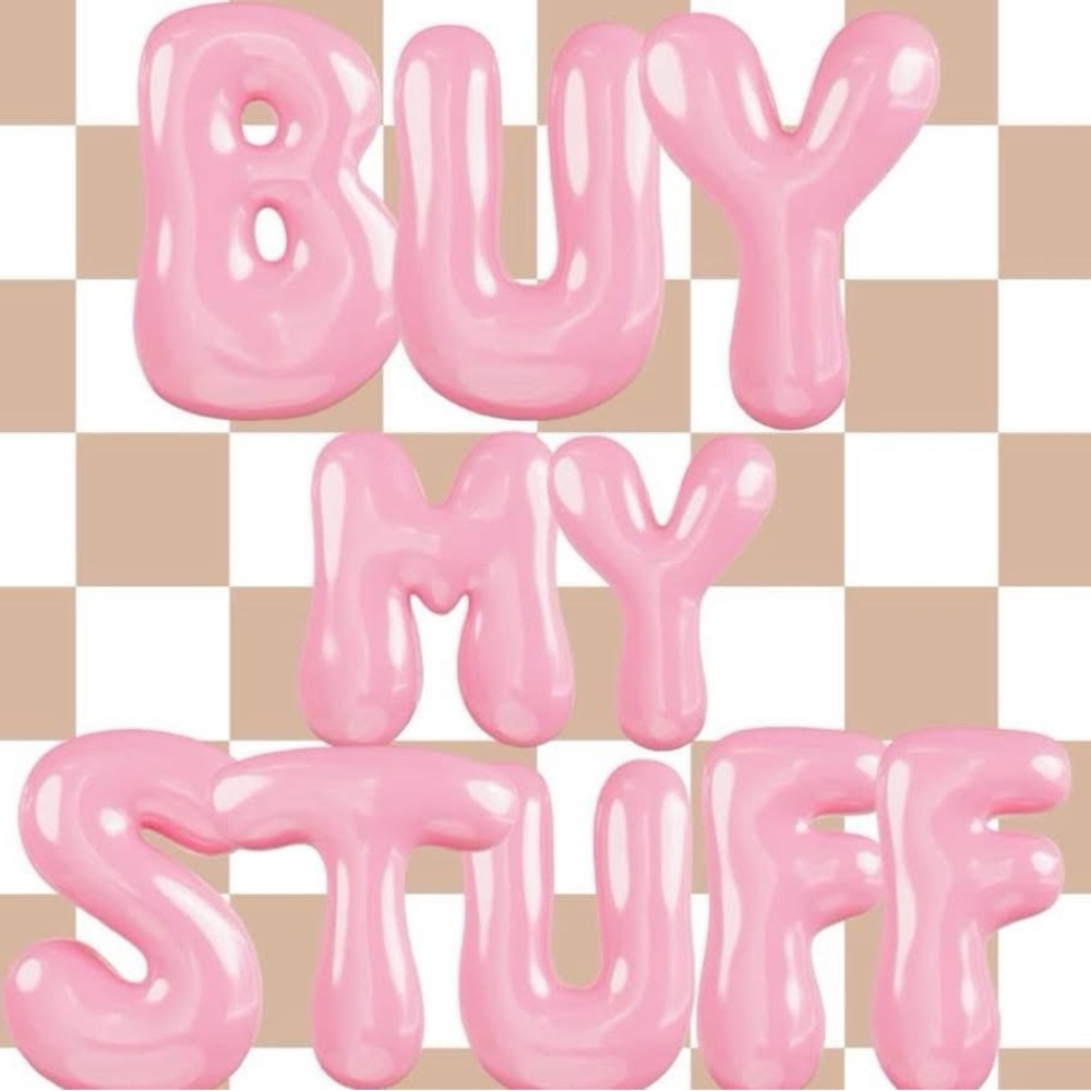 Pink Party Balloon Letters